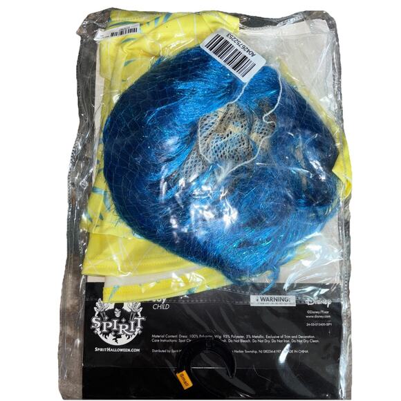 Disney Inside Out‎ 2 Joy Halloween Costume, Small Child Sz 4-6 - Picture 2 of 5